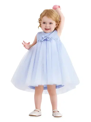 Tulleen Baby Girl's Oravelle Dress - Blue 24 Months | Thumbnail 5