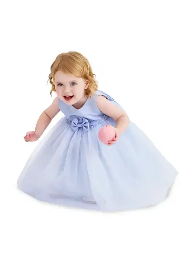 Tulleen Baby Girl's Oravelle Dress - Blue 24 Months | Thumbnail 6