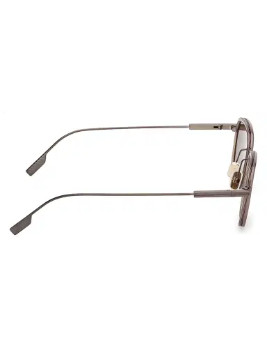 Zegna Men's 47MM Geometric Sunglasses - Light Brown | Thumbnail 7