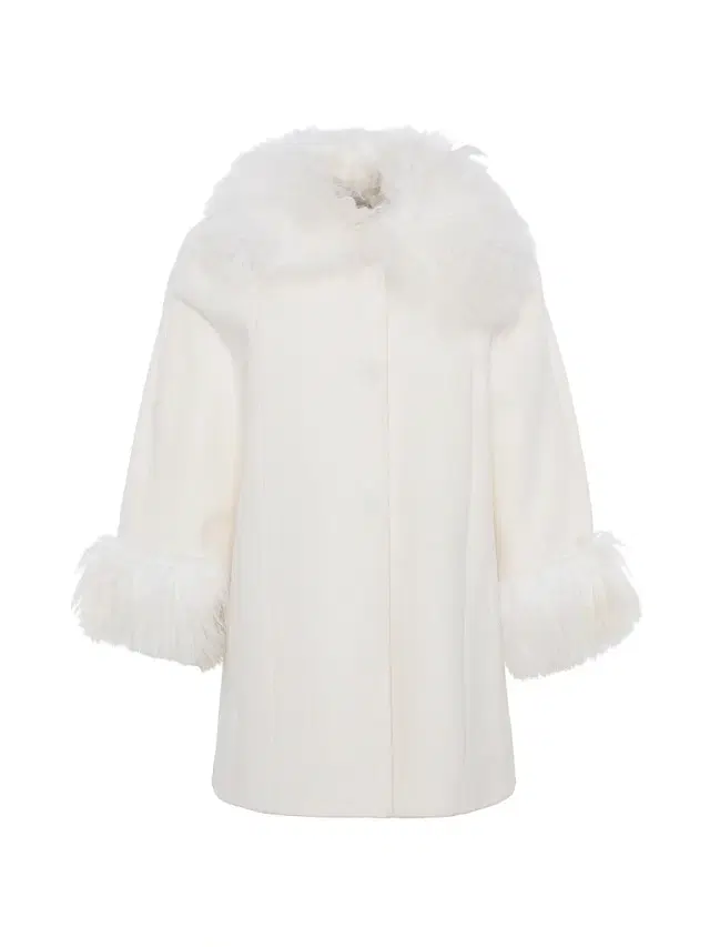 Gorski Women's Select Wool Coats with Select Lamb Collar and Cuffs -