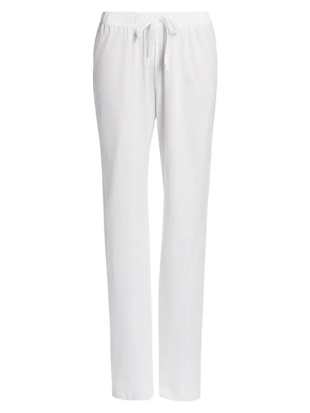 Hanro Women's Cotton Deluxe Lounge Pants - White