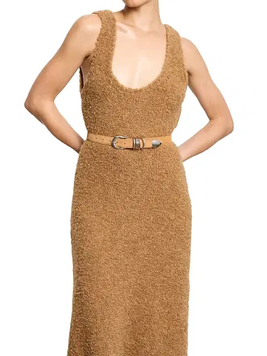 Déhanche Women's Hollyhock Suede D-Ring Belt | Thumbnail 3 Déhanche Women's Hollyhock Suede D-Ring Belt | Thumbnail 3