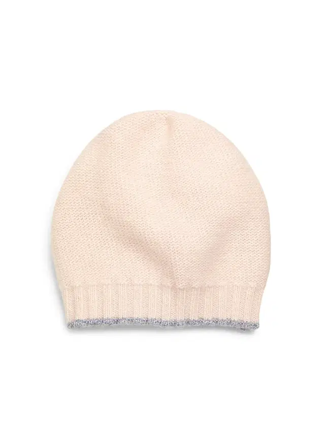 Saks Fifth Avenue Women's Cashmere Slouchy Beanie - Mallow Querry Grey