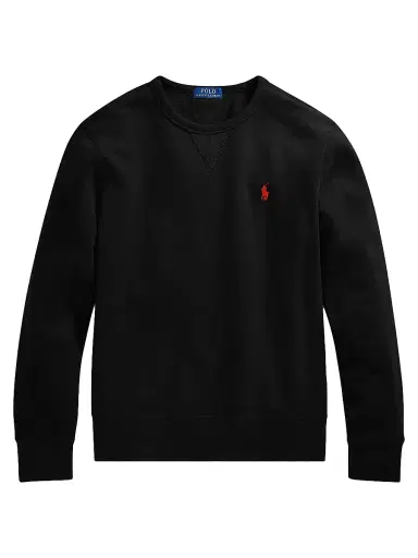 Polo Ralph Lauren Men's Fleece Crewneck Sweatshirt - Polo Black - Size XXL | Thumbnail 1 Polo Ralph Lauren Men's Fleece Crewneck Sweatshirt - Polo Black - Size XXL | Thumbnail 1