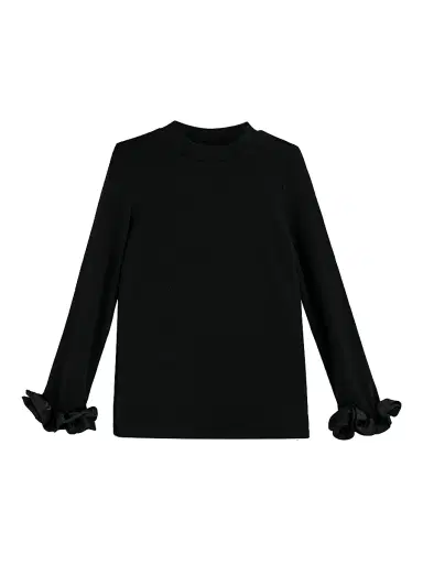 Tulleen Little Girl's & Girl's Long Sleeve Ruffle Cuff Top | Thumbnail 1 Tulleen Little Girl's & Girl's Long Sleeve Ruffle Cuff Top | Thumbnail 1