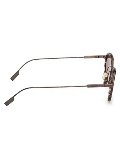 Zegna Men's 46MM Round Sunglasses | Thumbnail 7