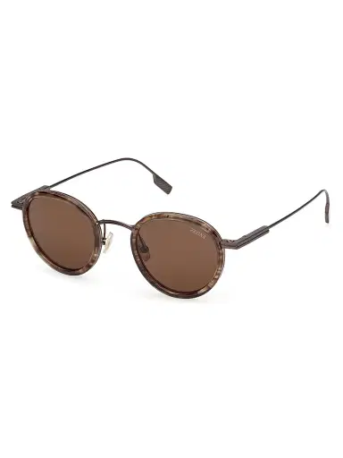 Zegna Men's 46MM Round Sunglasses | Thumbnail 1