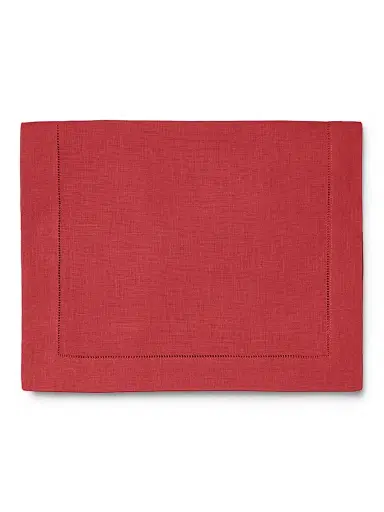Sferra Festival Square Linen Table Runner | Thumbnail 1 Sferra Festival Square Linen Table Runner | Thumbnail 1