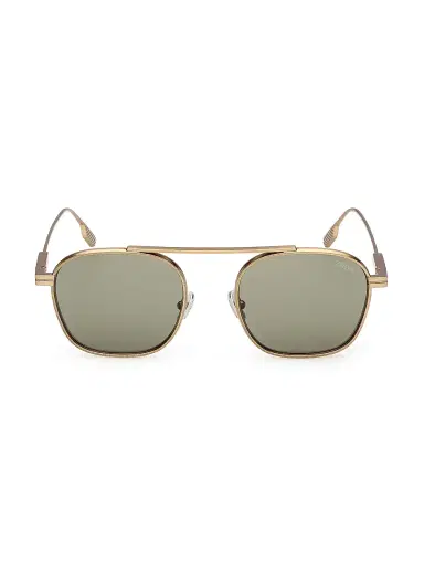 Zegna Men's 53MM Round Sunglasses | Thumbnail 2
