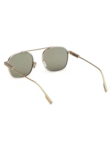 Zegna Men's 53MM Round Sunglasses | Thumbnail 4