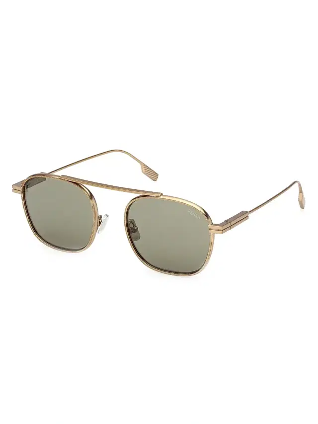 Zegna Men's 53MM Round Sunglasses
