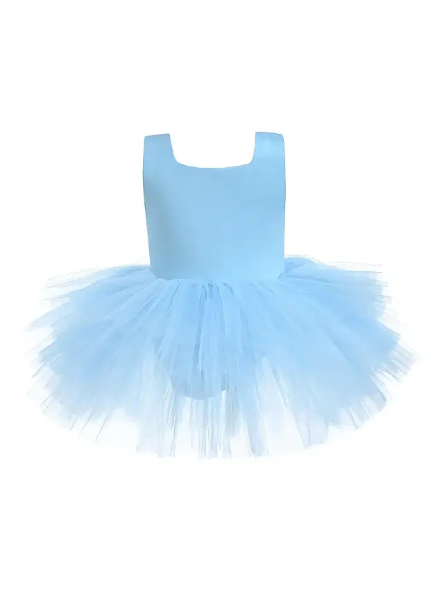 Mimi Tutu Baby Girl's & Little Girl's Layered Leotard Dress - Light Blue