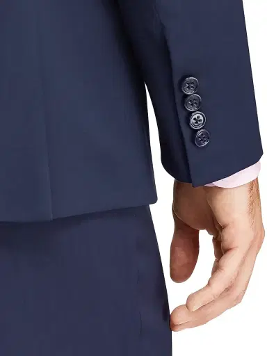Ralph Lauren Purple Label Men's Gregory Hand-Tailored Wool Serge Suit | Thumbnail 4