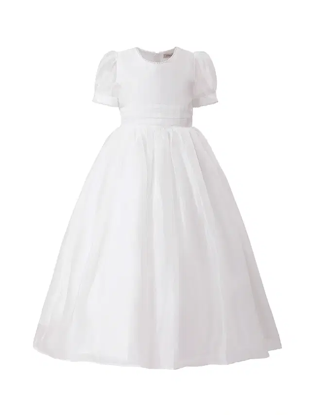 Tulleen Little Girl's and Girl's Zavelle Dress - White