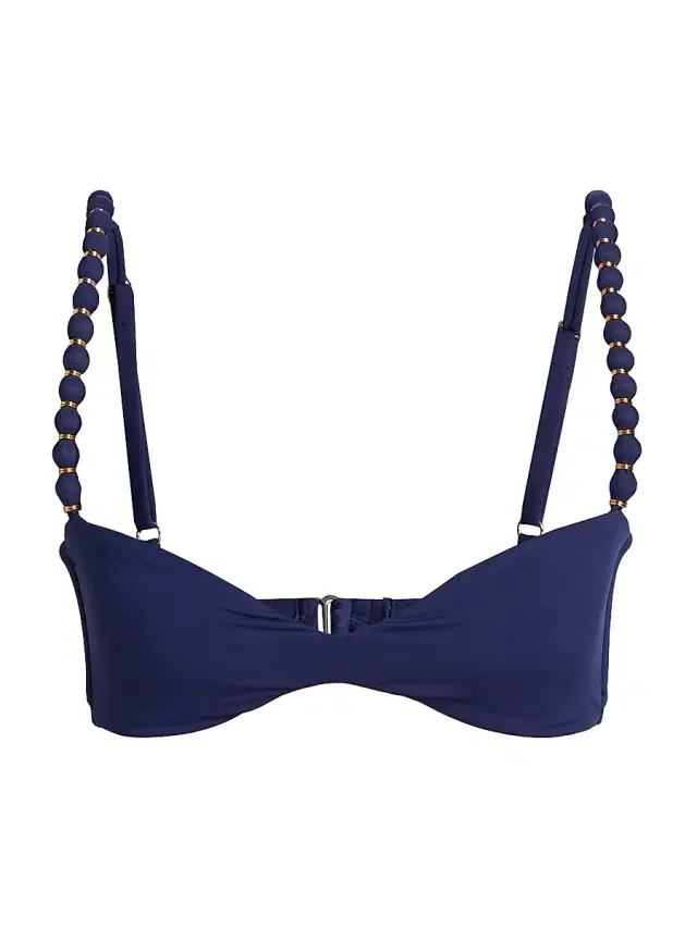 Peixoto Women's Asher Bikini Top - Berry Blue