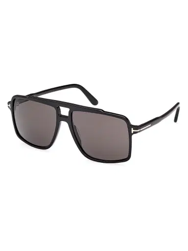 Tom Ford Men's Kemp 59MM Acetate Sunglasses - Black Black | Thumbnail 1 Tom Ford Men's Kemp 59MM Acetate Sunglasses - Black Black | Thumbnail 1