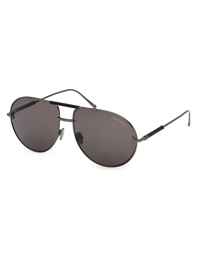 Tom Ford Men's Lou 62MM Aviator Sunglasses - Dark Gunmetal