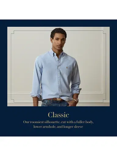 Polo Ralph Lauren Men's Garment-Dyed Classic-Fit Oxford Shirt - Black - Size XXL | Thumbnail 8 Polo Ralph Lauren Men's Garment-Dyed Classic-Fit Oxford Shirt - Black - Size XXL | Thumbnail 8