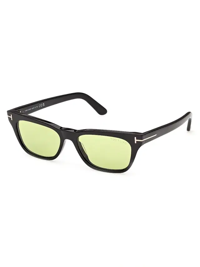 TOM FORD Men's Penn 59MM Square Sunglasses - Black Bright Green