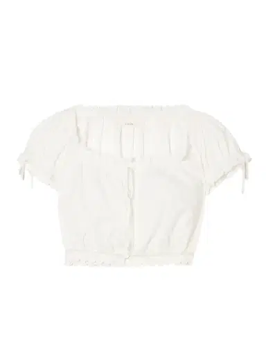 DÔEN Nera Broderie Anglaise Organic Cotton Blouse | Thumbnail 1 DÔEN Nera Broderie Anglaise Organic Cotton Blouse | Thumbnail 1