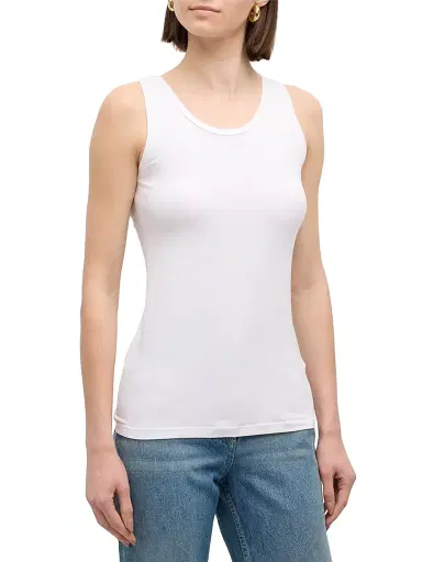 MAJESTIC FILATURES Women's Soft Touch Scoopneck Tank | Thumbnail 3 MAJESTIC FILATURES Women's Soft Touch Scoopneck Tank | Thumbnail 3