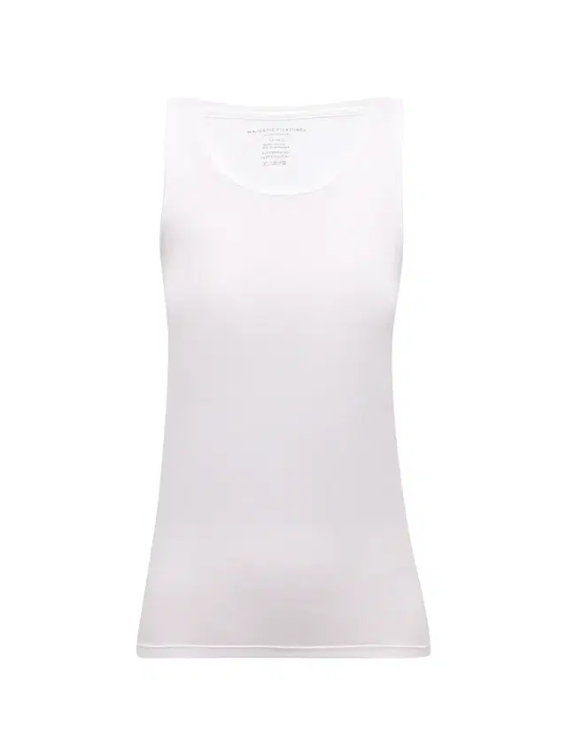 Women's Soft Touch Scoopneck Tank - White