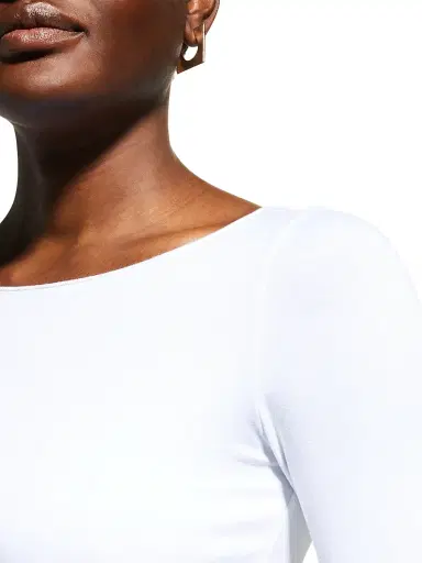 MAJESTIC FILATURES Women's Soft Touch Long-Sleeve Top - White - Size XL | Thumbnail 7 MAJESTIC FILATURES Women's Soft Touch Long-Sleeve Top - White - Size XL | Thumbnail 7
