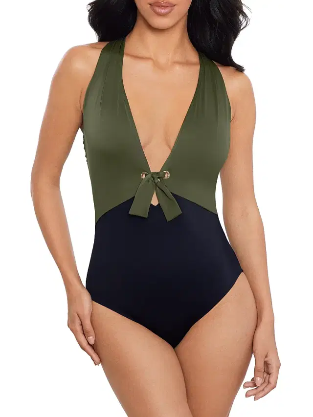 Magicsuit Women's Juxtapose Halle One-Piece Swimsuit - Bamboo