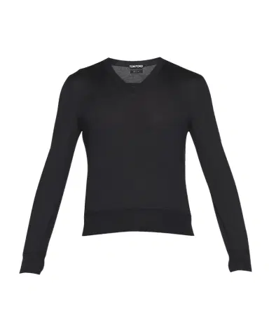 Tom Ford Men's Cashmere V-Neck Sweater | Thumbnail 1