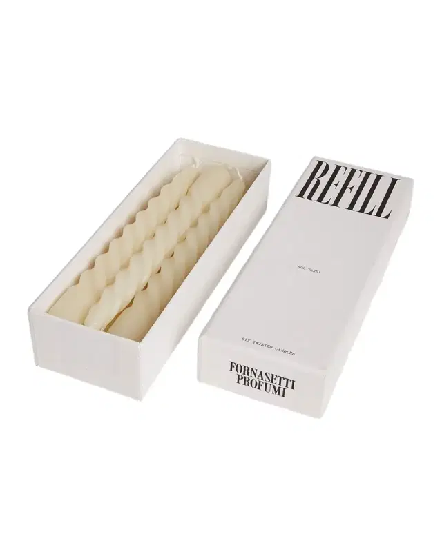 FORNASETTI Sul Tardi Candles - Set of 6, 46g