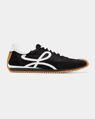 Loewe Flow Suede Retro Runner Sneakers | Thumbnail 3