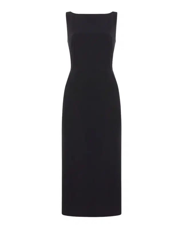 Doppio Fitted Midi Dress