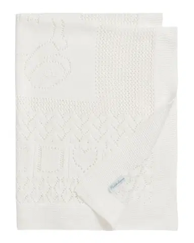Polo Ralph Lauren Kid 's Pointelle Teddy Bear Blanket | Thumbnail 1