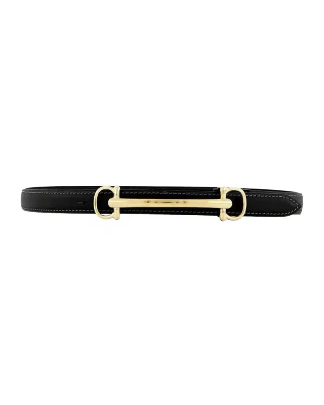 Vaincourt Paris La Brillante Leather Belt