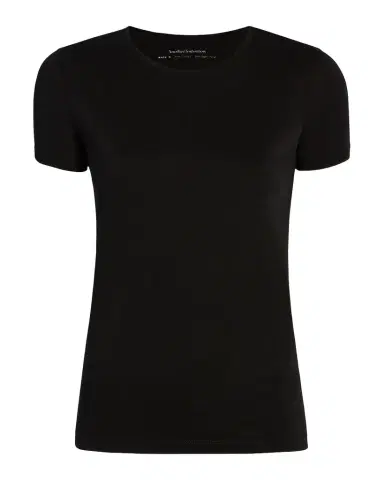 Another Tomorrow Crew-Neck Cotton Tee | Thumbnail 1 Another Tomorrow Crew-Neck Cotton Tee | Thumbnail 1
