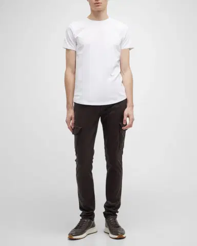 Monfrère Men's Dann Solid Crew T-Shirt | Thumbnail 2