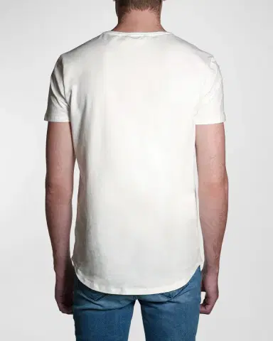 Monfrère Men's Dann Solid Crew T-Shirt | Thumbnail 3