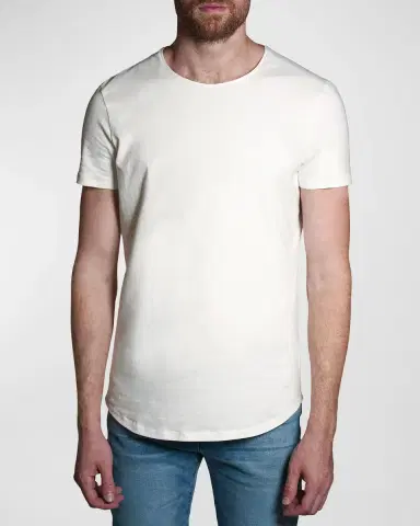 Monfrère Men's Dann Solid Crew T-Shirt | Thumbnail 4