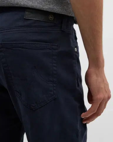 AG Jeans Everett Slim-Straight Twill Pants | Thumbnail 7