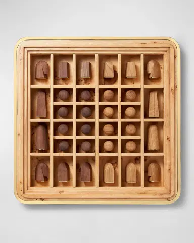 AERIN Velvet Chess Set | Thumbnail 5
