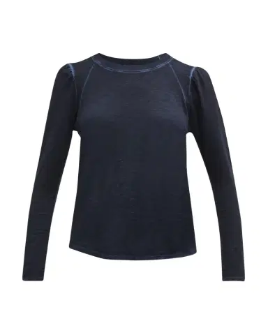 Veronica Beard Mason Long Sleeve Baseball Tee | Thumbnail 1