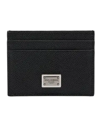 Dolce & Gabbana Men's Plaque Card Case | Thumbnail 1