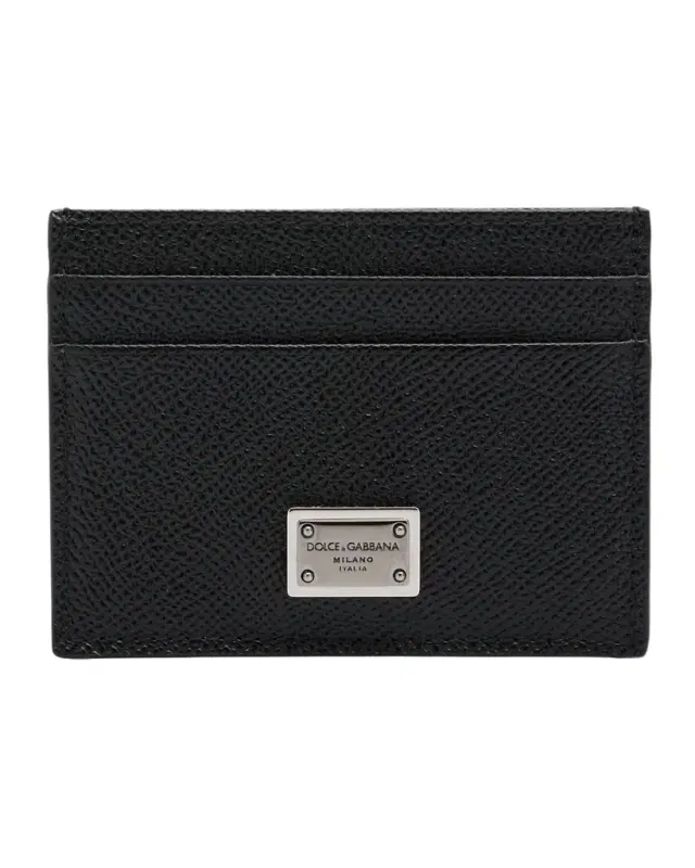 Men 's Plaque Card Case