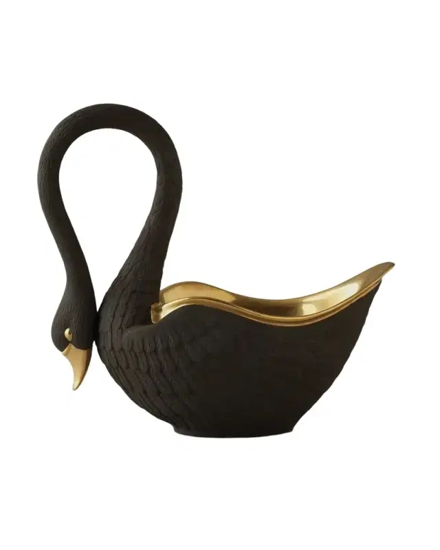 L 'Objet Swan Bowl - Medium