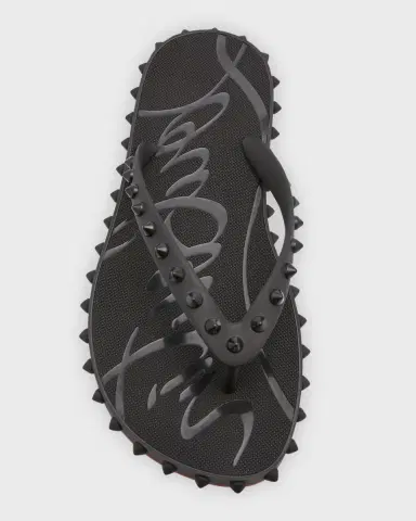 Christian Louboutin Loubi Donna Spike Flip Flops | Thumbnail 5 Christian Louboutin Loubi Donna Spike Flip Flops | Thumbnail 5