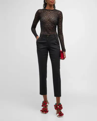 Dolce & Gabbana Fitted Pants | Thumbnail 2 Dolce & Gabbana Fitted Pants | Thumbnail 2