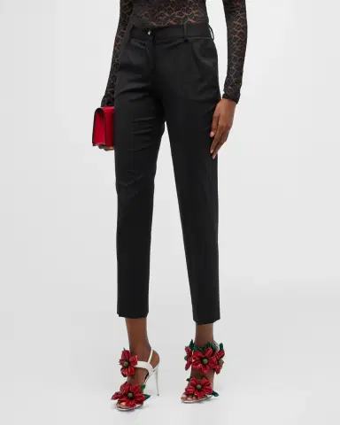 Dolce & Gabbana Fitted Pants | Thumbnail 4 Dolce & Gabbana Fitted Pants | Thumbnail 4