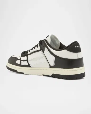 AMIRI Men's Skel Low-Top Leather Sneakers | Thumbnail 4 AMIRI Men's Skel Low-Top Leather Sneakers | Thumbnail 4
