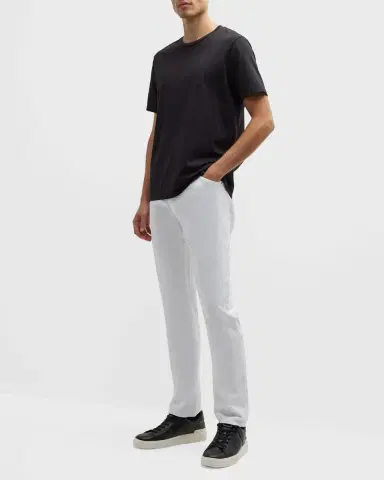AG Jeans Everett Slim-Straight Twill Pants | Thumbnail 2