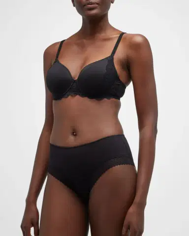 Simone Pérèle Reve Lace Plunge Bra | Thumbnail 3